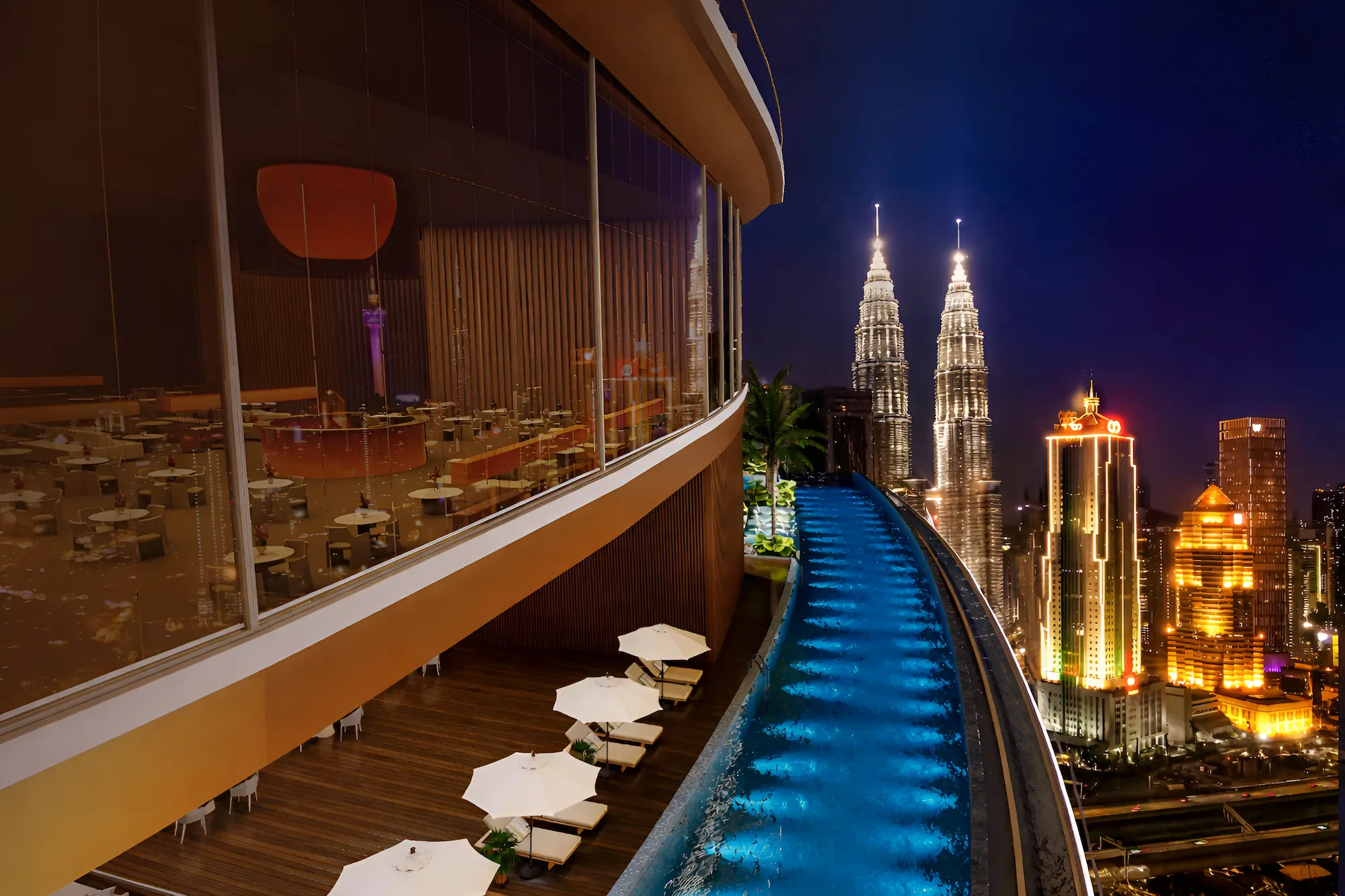 kl360 kl 360 klcc kuala lumpur infinity clift pool