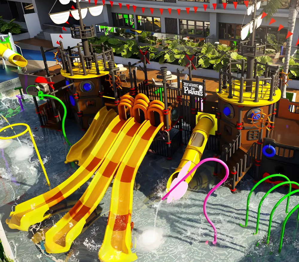 kl360 kl 360 klcc kuala lumpur kids water playground pirate theme